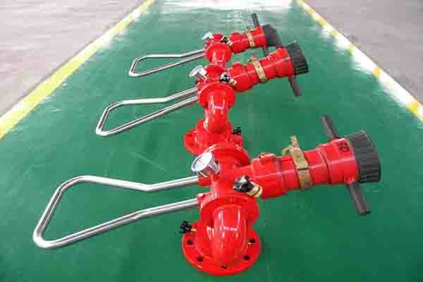 消防水炮中的火焰探測器