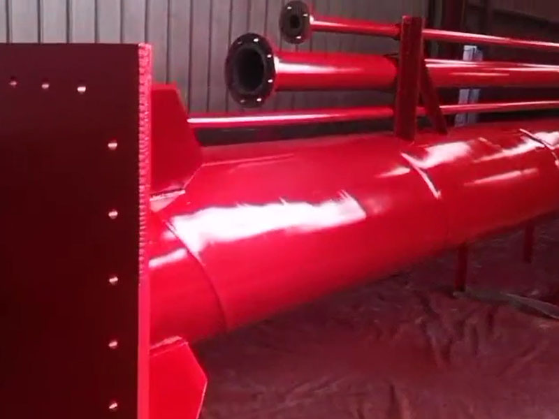 濟南消防炮塔廠家噴漆細(xì)節(jié)展示案例
